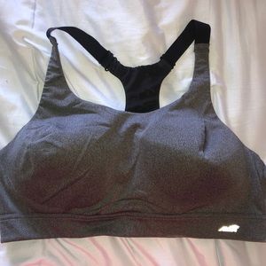 Grey Sports Bra